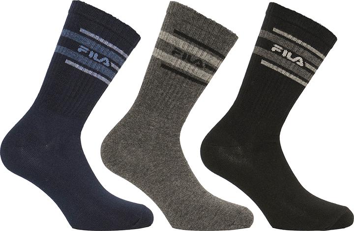 Actual product image FILA Man Urban Normal Plain Socks 3 Pack (pack of 3, 39 - 42)