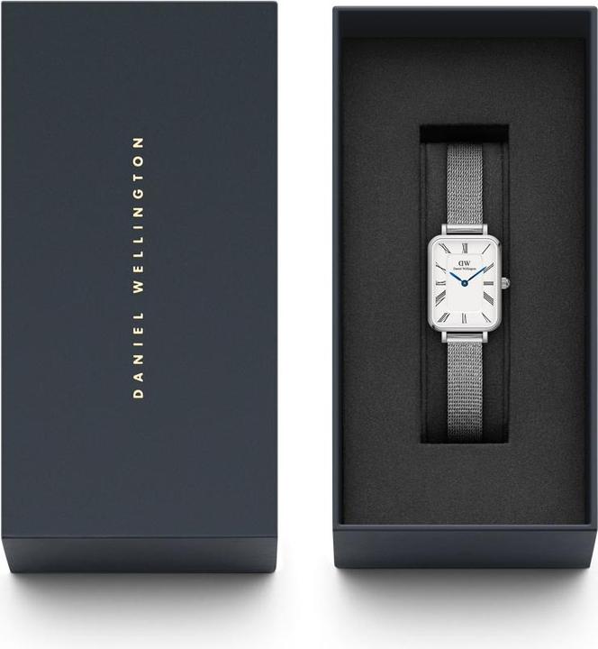 Actual product image Daniel Wellington Quadro Roman Numerals Sterling
