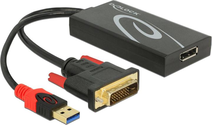Actual product image Delock DVI to (DP, 13.50 cm)