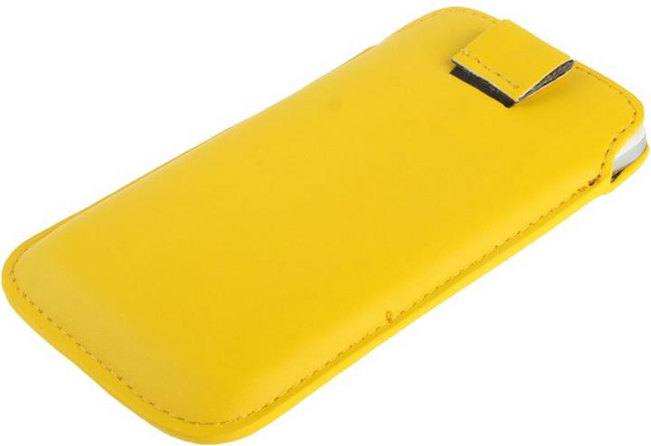 Actual product image König Design Mobile Phone Case Slide Cover Yellow (HTC One M7, Samsung Galaxy Nexus I9250, Samsung Galaxy S3 i9300)
