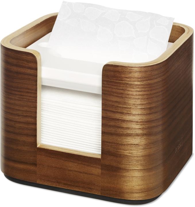 Actual product image Tork 273003 Napkin dispenser Xpressnap wood look nature Noble design, ideal for tables and full th