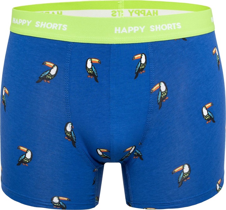 Actual product image Happy shorts Retro Boxer Print Sets (XXL, pack of 2)