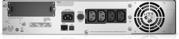 Image du produit APC DLT1500RMI2U Dell Smart-UPS 1500VA LCD RM 2U 230V (1500 VA, 1000 W, Line-interactive Onduleur)