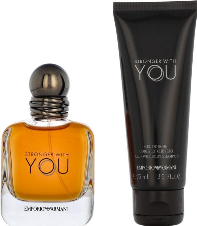 Produktbild Giorgio Armani Stronger With You Eau De Toilette 50ml Coffret + Gel Douche 75ml
