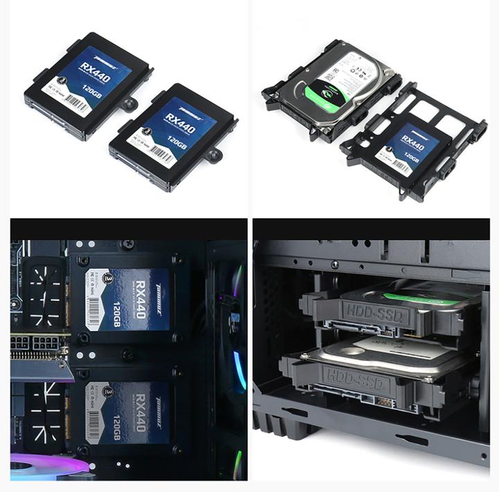 Actual product image Gembird Fornax K500 ATX Computer Case Midi Tower Black (ITX, E-ATX, ATX)
