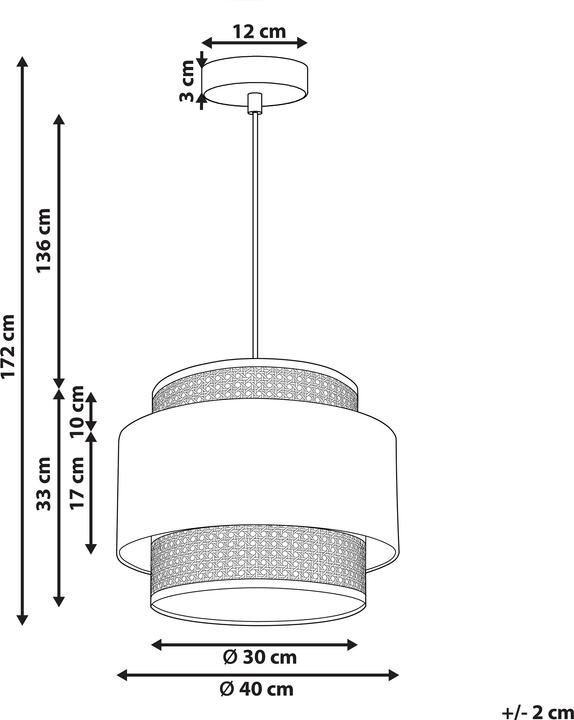 Actual product image Beliani Yumuri (E27)