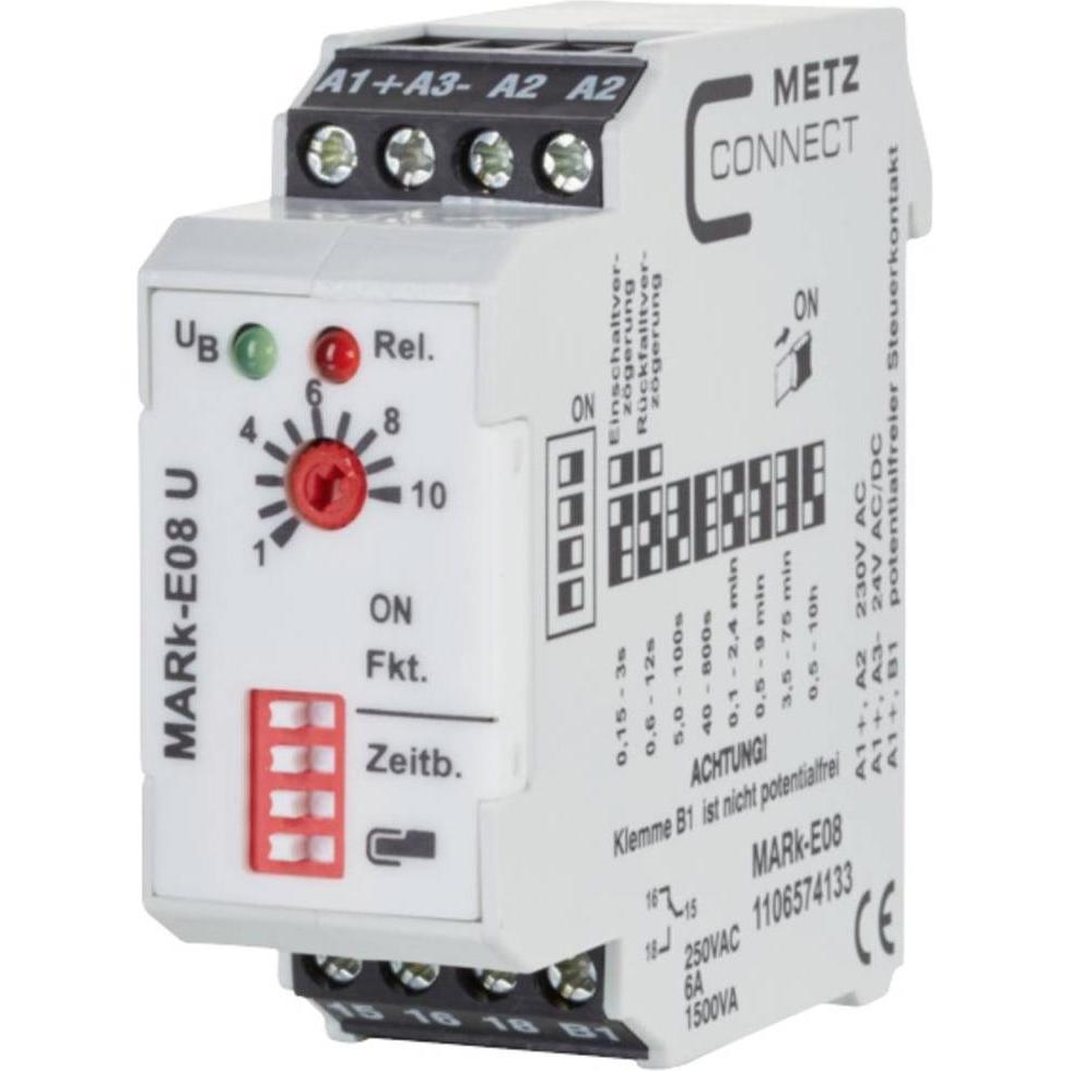 Metz Connect 1106574133 Leistungsrelais Weiss, Relais