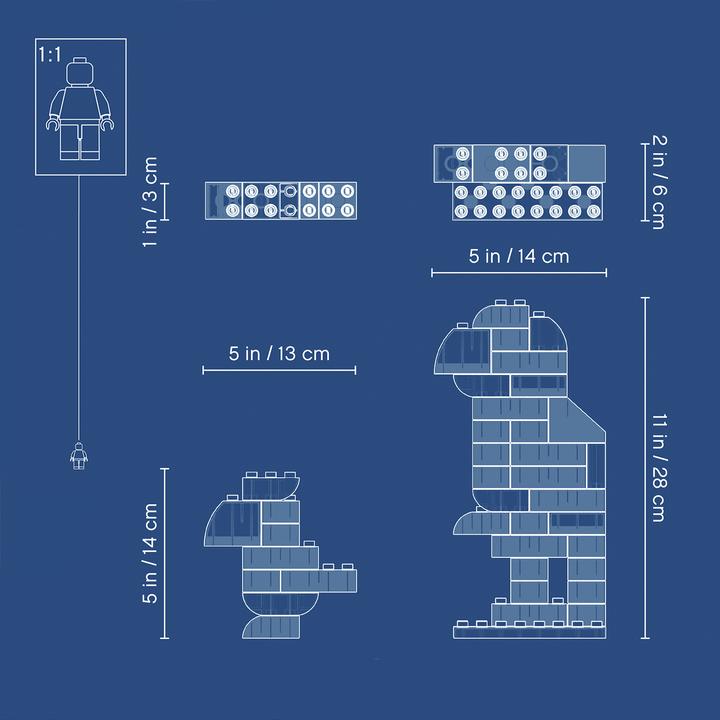 Produktbild LEGO Steinebox Bunter Bauspass (10887)