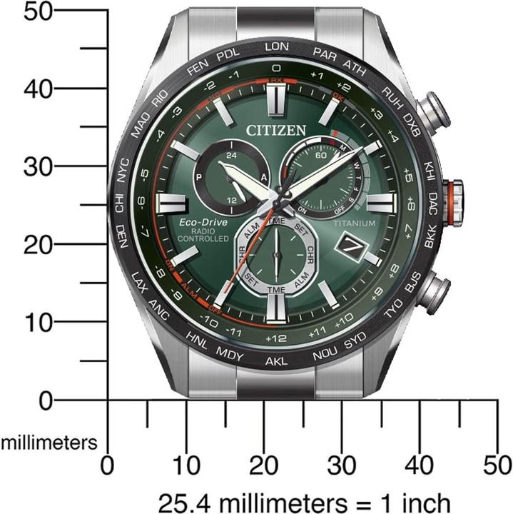 Produktbild Citizen CB5946-82X (Analoguhr, Chronograph, Funkuhr, 43 mm)