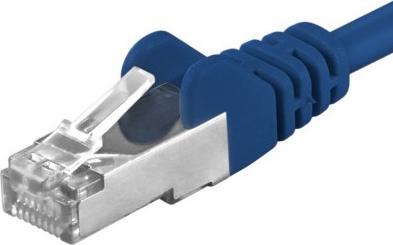 Produktbild PremiumCord SP6ASFTP010B (S/FTP, CAT6a, 1 m)