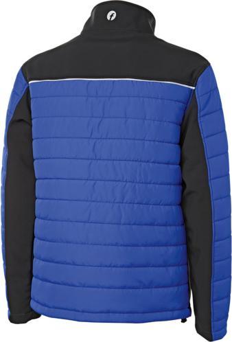 Actual product image Magni Hybrid quilted jacket cornflower blue/black size 2XL Fortis Elements (XXL)