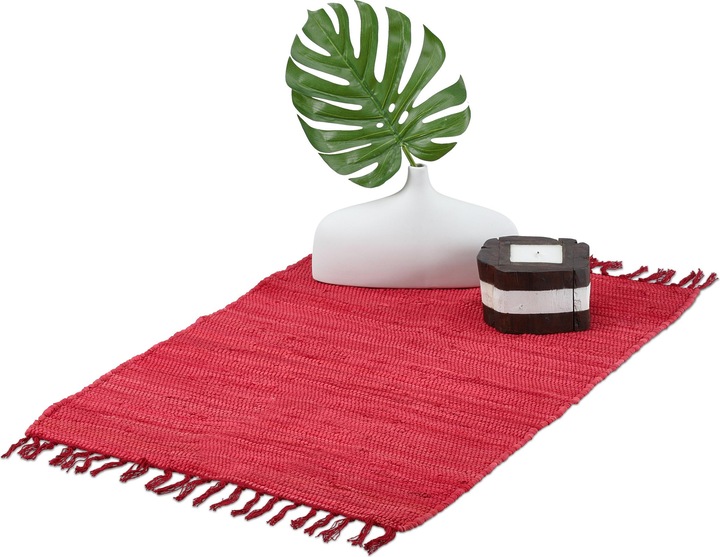 Actual product image Relaxdays Flatweave rug (120 x 180 x 0.5 cm)