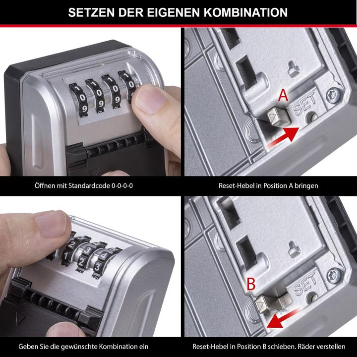 Produktbild Master Lock Schlüsselkasten mit Wandmontage 5481EURD