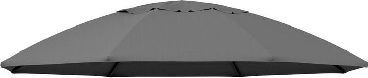 Sun garden Ersatzbezug grau-meliert zu Easy Sun Ø 375 cm, 100% Polypropylen, Stoff B055