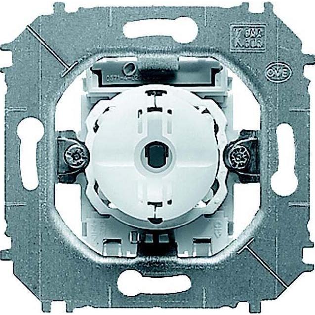 Busch-Jaeger Druckfolgetaster-Einsatz 1-polig, 2CKA001413A1051, Taster + Schalter, Weiss