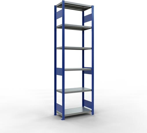 Actual product image Schulte Lagertechnik MULTIplus250 basic racking system with length ledgers