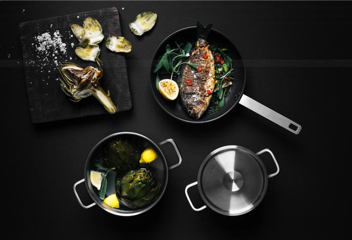 Immagine prodotto Electrolux Kochtopfset A3SS (24 cm, Set di pentole e padelle da cucina, Acciaio inossidabile)