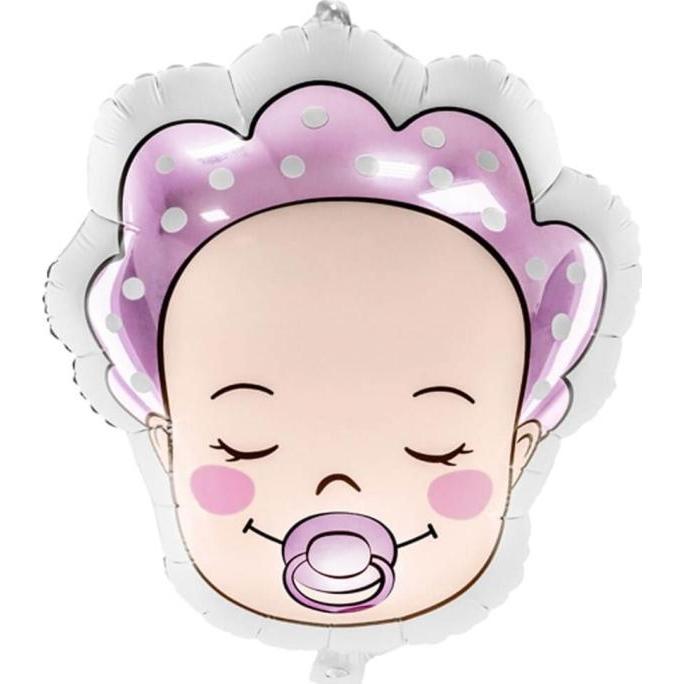 Partydeco Foil balloon Baby - Girl, 40x45cm, mix (1 pkt / 1 pc.)
