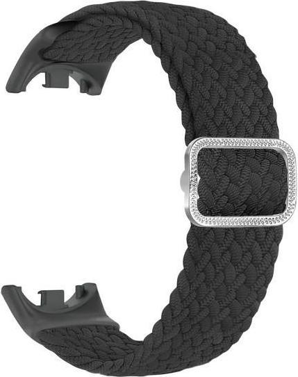 Actual product image Beline pasek Mi Band 8 Nylon czarny/black (Nylon)