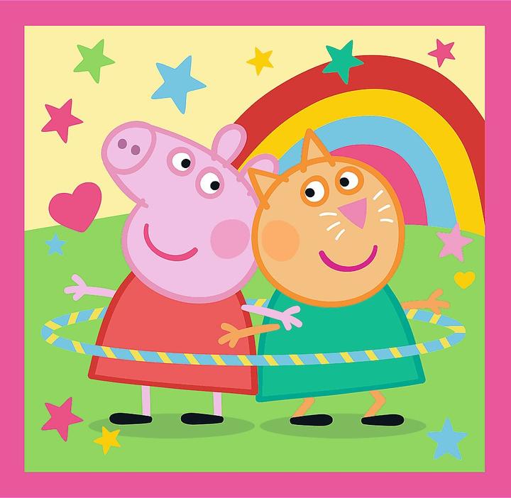 Image du produit Trefl Puzzle 3 en 1 - Peppa Pig (20 pièces)