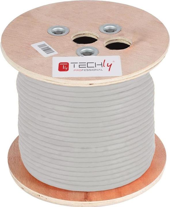 Actual product image Techly ITP-C6A-FLS305 (S/FTP, CAT6a, 305 m)