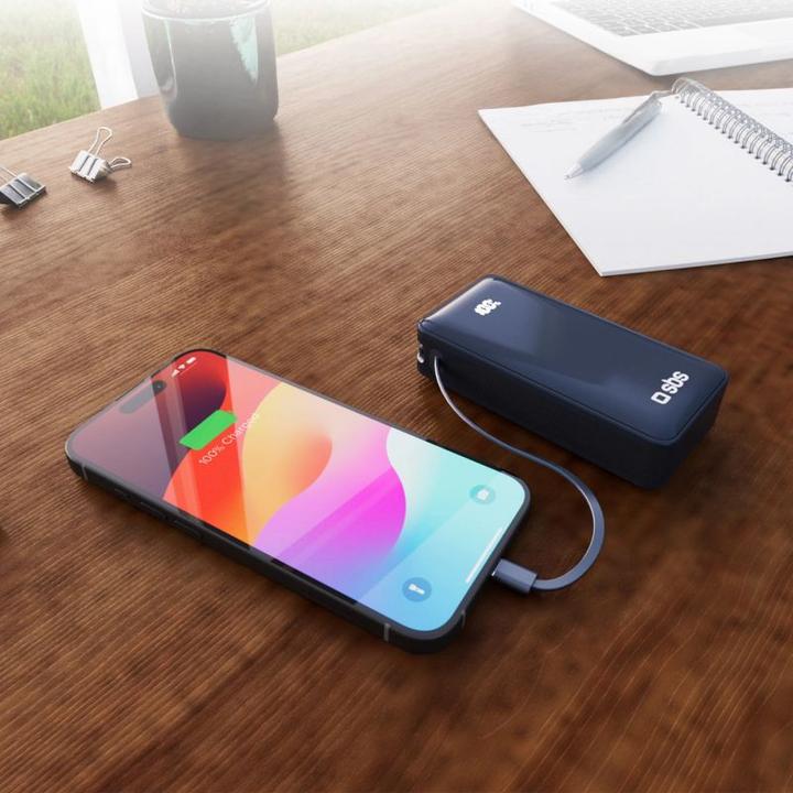 Immagine prodotto SBS TTBB10000LCDTCPD20B (10000 mAh, 20 W, 37 Wh)