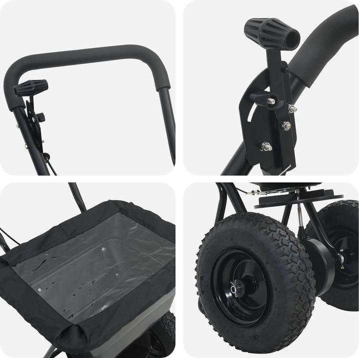 Actual product image vidaXL Industrieller Streuer