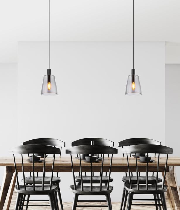 Productafbeelding Globo HANGLAMP METAAL ZWART, 1XE14 (E14)