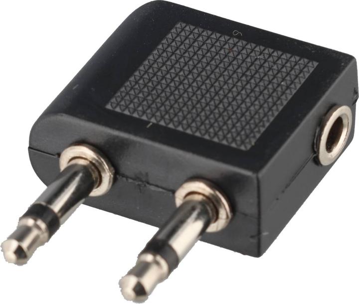 Produktbild Goobay Kopfhörer Flugzeug-Adapter (Flugzeug-Adapter)