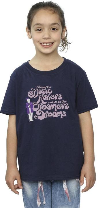 Produktbild Willy Wonka & the Chocolate Factory Dreamers Text TShirt Mädchen (128)