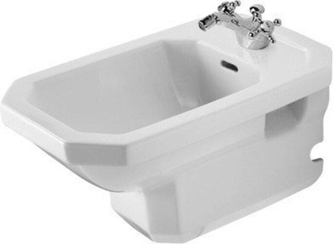 Duravit Wall-mounted bidet 1930 m ÜL HLB 360x580mm 1 tap hole white WG