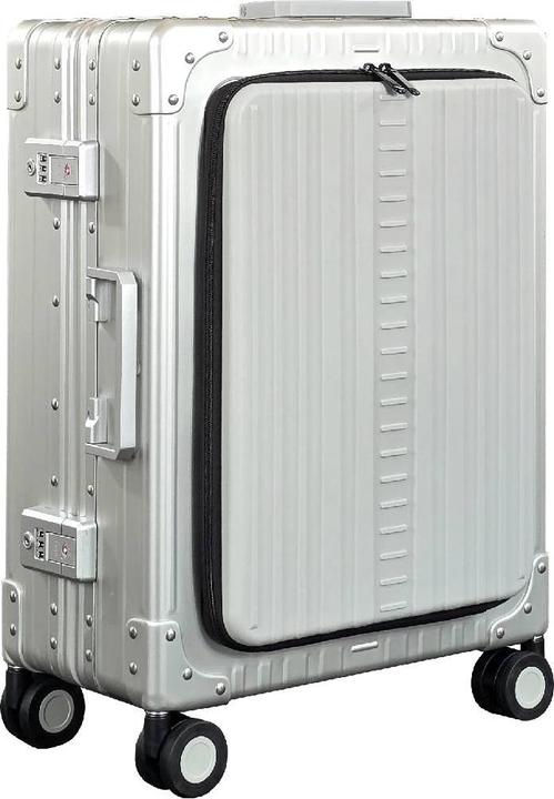 Actual product image Aleon 21" International Carry-On mit Front Flap, Platinum (40 l)