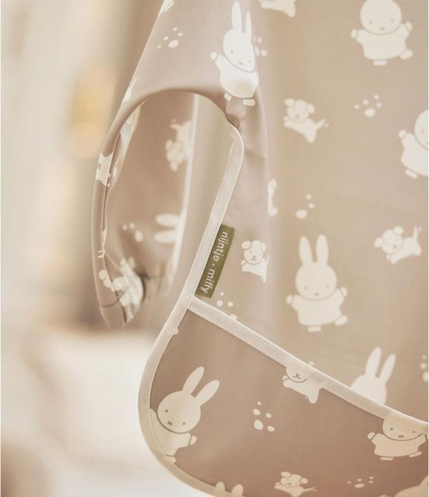 Produktbild Jollein Lätzchen mit Ärmeln Miffy&Snuffy (6 Monate)