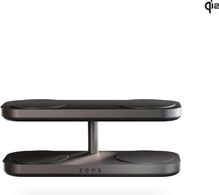 Image du produit Zens 4x 15W Fast Charge avec chargeur, noir (15 W)