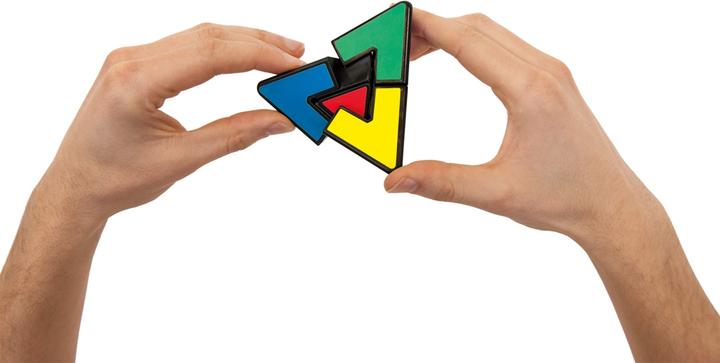 Actual product image Recent Toys Pyraminx Duo, d/f from 9 years, 1 player, rotating puzzle, logic trainer