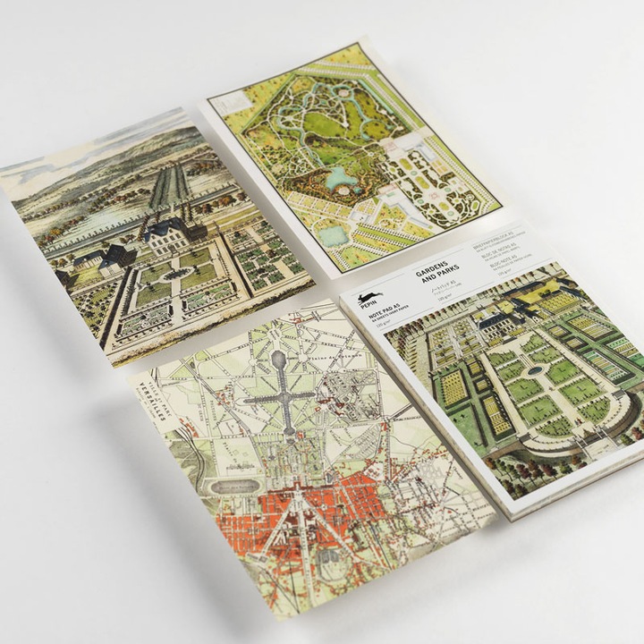 Actual product image A5 Note Pad GARDENS & PARKS (A5, Lined, Hardcover)