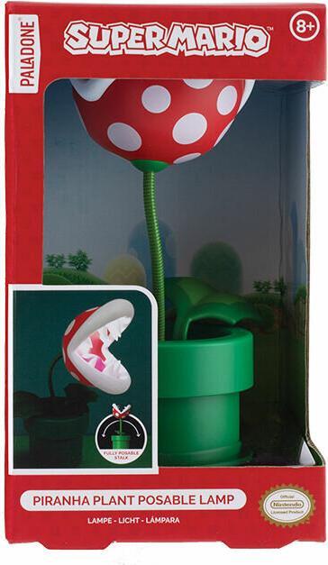 Productafbeelding Paladone Products Paladone Super Mario Piranha Plant Posable Lamp
