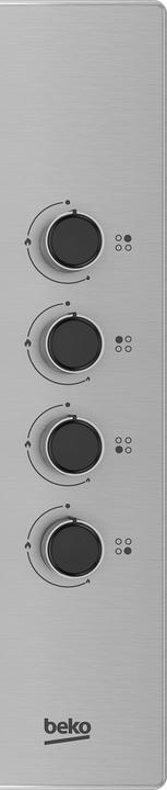 Produktbild Beko HIBG64120SX Kochfeld Edelstahl Integriert Gaskochfeld 4 Zone(n)