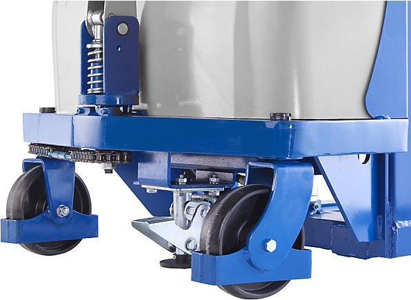 Actual product image kaiserkraft Semi-electric drawbar stacker