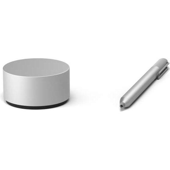 Thumbnail - Microsoft MS Surface Zubehör Wireless Dial - Cursor (Puck) - Promo (Kabellos), Maus, Grau