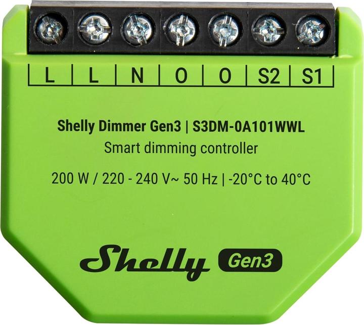 Produktbild Shelly Unterputz-Dimmer Gen3, 3 Stück
