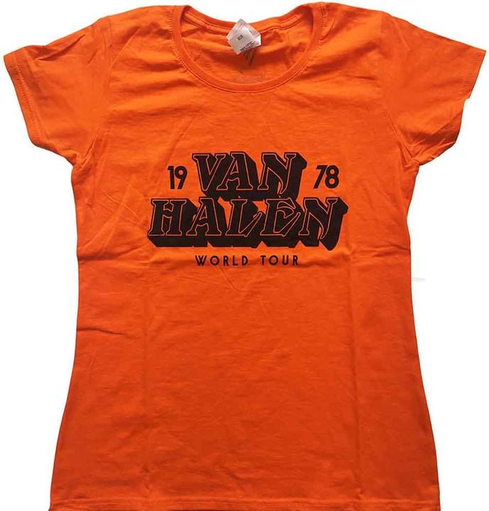 Actual product image Van Halen World Tour 78 (Girlie) (L)