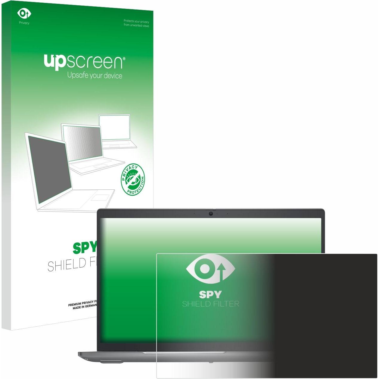 upscreen Spy Shield Blickschutzfilter (15.60", 16 : 9), Notebook Schutzfolie