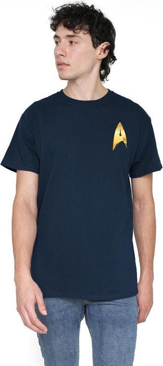 Actual product image Universal Textiles Mens Command Badge T-Shirt (L)