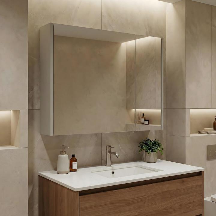 Produktbild Homitis Arno 80 Bathroom Cabinet With Mirror