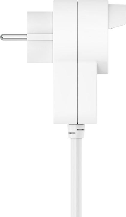 Produktbild Hama Steckdosenleiste, 3-fach, Schalter, Zusatzsteckdose am Stecker, 1,4 m, Weiss (3x, 1.40 m)