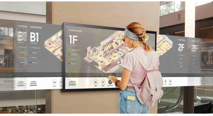 Produktbild Samsung QM55B-T (3840 x 2160 Pixel, 55")