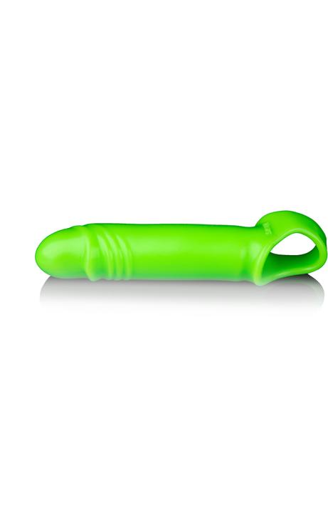 Ouch! Smooth Stretchy Penis Sleeve - Glow in the Dark