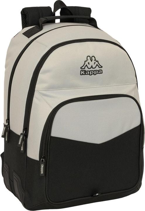 Kappa Schulrucksack Grey Schwarz Grau 32 x 42 x 15 cm