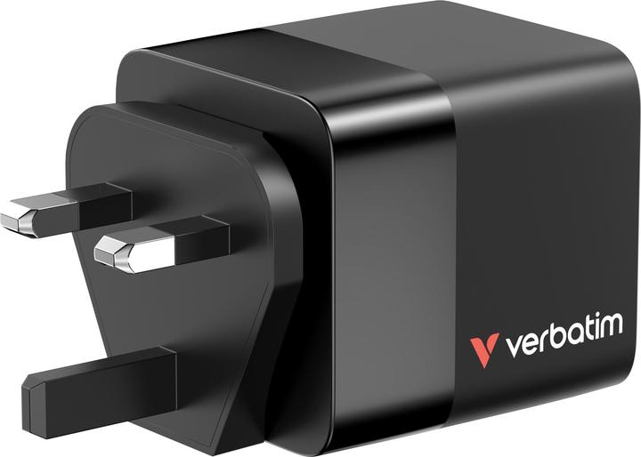 Produktbild Verbatim GaN Charger Retractable Cable (65 W, 3 Ports)